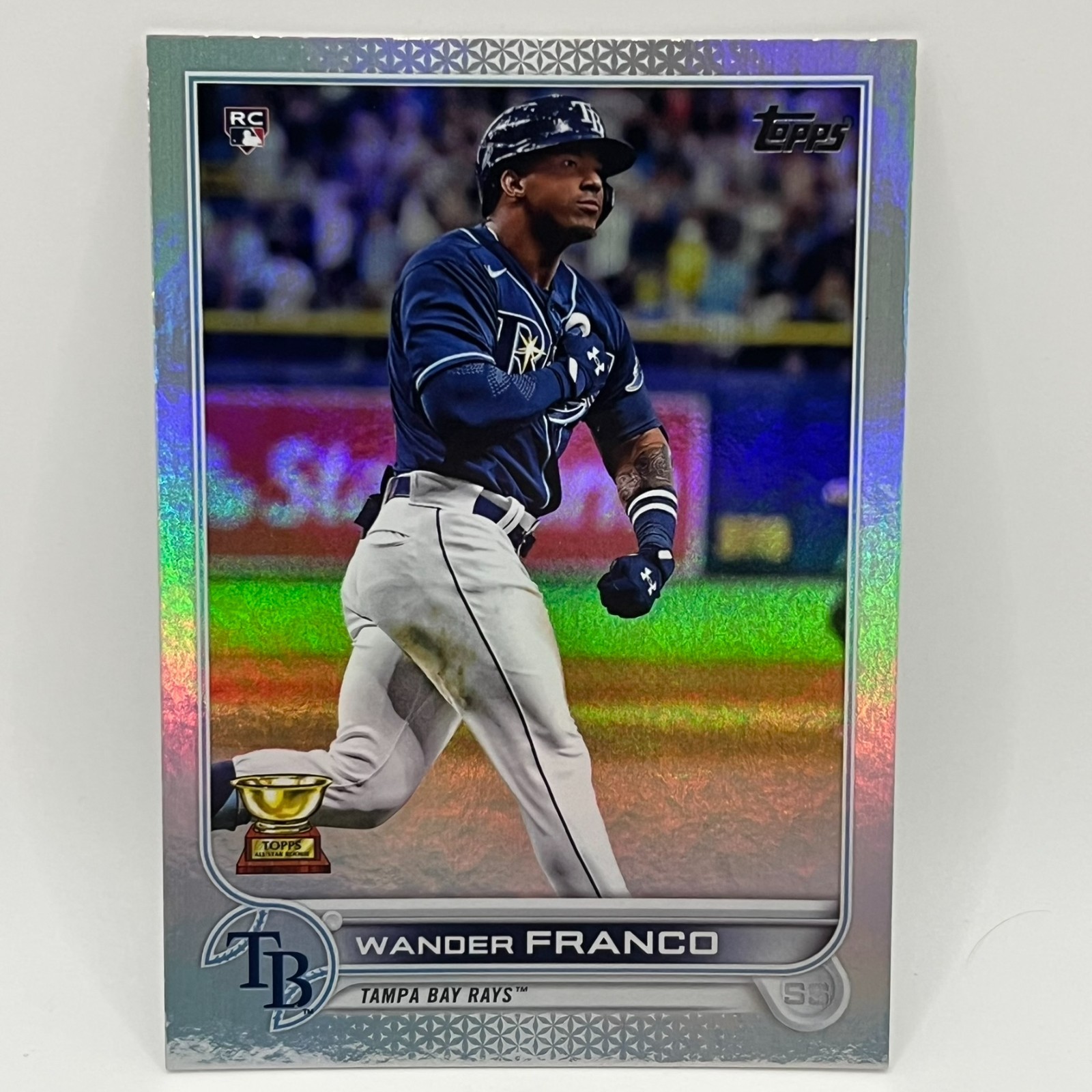 2022 Topps Rainbow Foil Wander Franco RC #215 TB