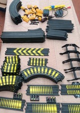 TYCO Cliff Hangers HO Slot Car Track  Accessory Only Lot 100 Pcs.