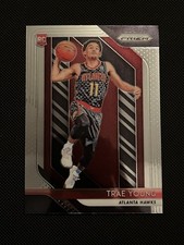 2018-19 Panini Prizm Trae Young #78 Atlanta Hawks Rookie Card. rookie card picture