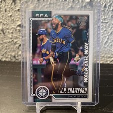 2026 Topps Series 1 Celebrations J.P. Crawford WALK THIS WAY SSP Mariners #156