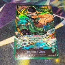 One Piece Roronoa Zoro Leader Promo Op12-020 ...