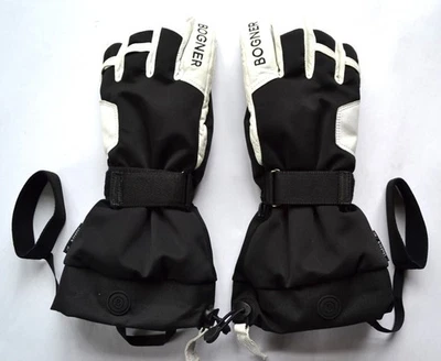 BOGNER PRIMO HERREN lange SKI HANDSCHUHE 50% LEDER UVP 259€ Gr 8 8,5 9 S M L NEU