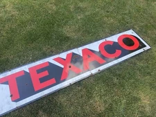 Antique Style Barn Find Look Texaco 10 Foot Wide Dealer Sales Service Large Sign