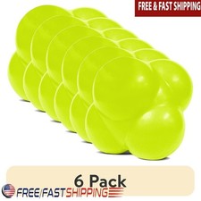 6 Pack Reaction Ball Baseball Training Tool Hand Eye Coordination Speed Drill US