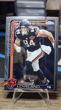2025 Topps Chrome Colston Loveland Base Rookie Card RC #345 Bears 🔥🔥🔥