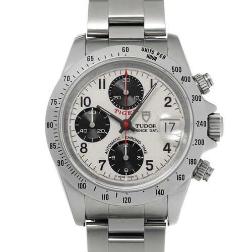 TUDOR Price Date Chronotime Tiger 79280P white/black WATCH 731953