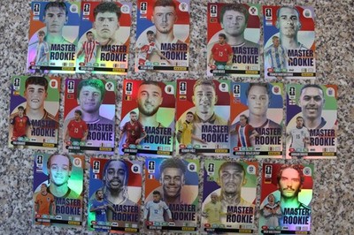 Panini Fußball WM World Cup 2026 Adrenalyn XL - Auswahl Master Rookie Karten