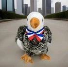 Vtg "Valor" Eagle 2003 Ty Beanie Buddy Baby 10" Plush 9/11 Patriot Collectible