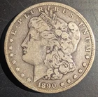 1890-CC Morgan $ King Carson Scarce! Looks High-XF! 1-DAY AUCTION! 🇺🇲🗽🤩