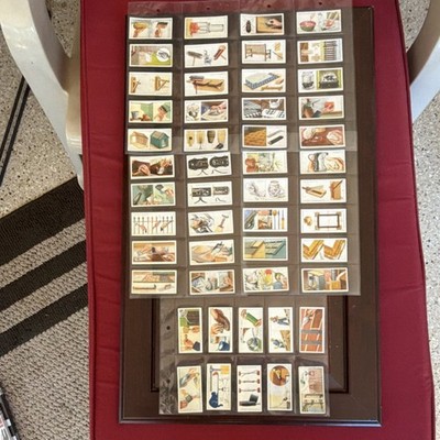MINT  1936 set of W.D. & H.O. Wills Household Hints 50  Tobacco Card Lot.