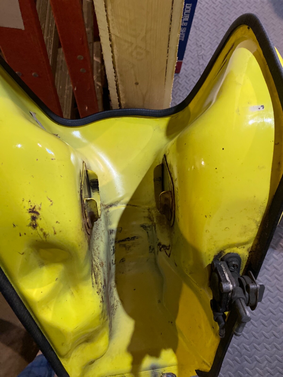 2007 Suzuki dr650 gas tank, yellow eBay
