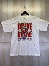 Vtg 1991 The Drive For Five San Francisco Super Bowl XXV NWD-8710