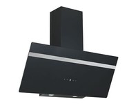 Pkm Dunstabzugshaube S20-90ABTH SchräGhaube A+ 90Cm Led Timer 113W Schwarz