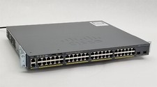 Cisco 2960-X WS-C2960X-48FPD-L V01 48-Port Gigabit PoE Ethernet Network Switch