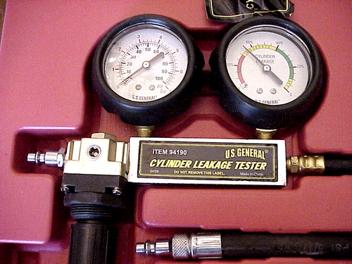U.S. General 94190 Cylinder Leakage Tester with Hard Case - Imagen 4 de 9