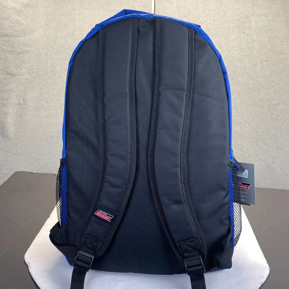 Mochila escolar Dickies mochila de dia, 2 bolsos laterais para uma garrafa de água ergonômica nova - Imagem 3 de 4