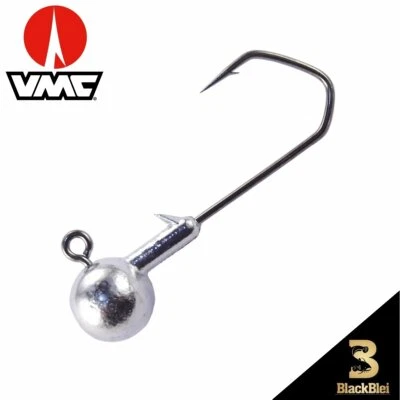 10 | 20 Jigköpfe mit VMC 5150 BN | Bleikopf Jigkopf f. Kunstköder (Art.2050B )
