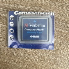 Verbatim Compact Flash Memory Card 64Mb