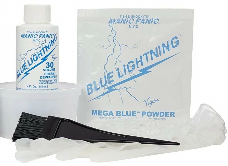 Kit de blanqueador Manic Panic Blue Lightning 30 volúmenes Foto 2 de 2
