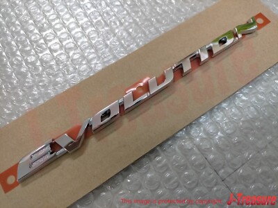 MITSUBISHI LANCER EVOLUTION 10 CZ4A Original ''EVOLUTION'' Heck Emblem Budge OEM