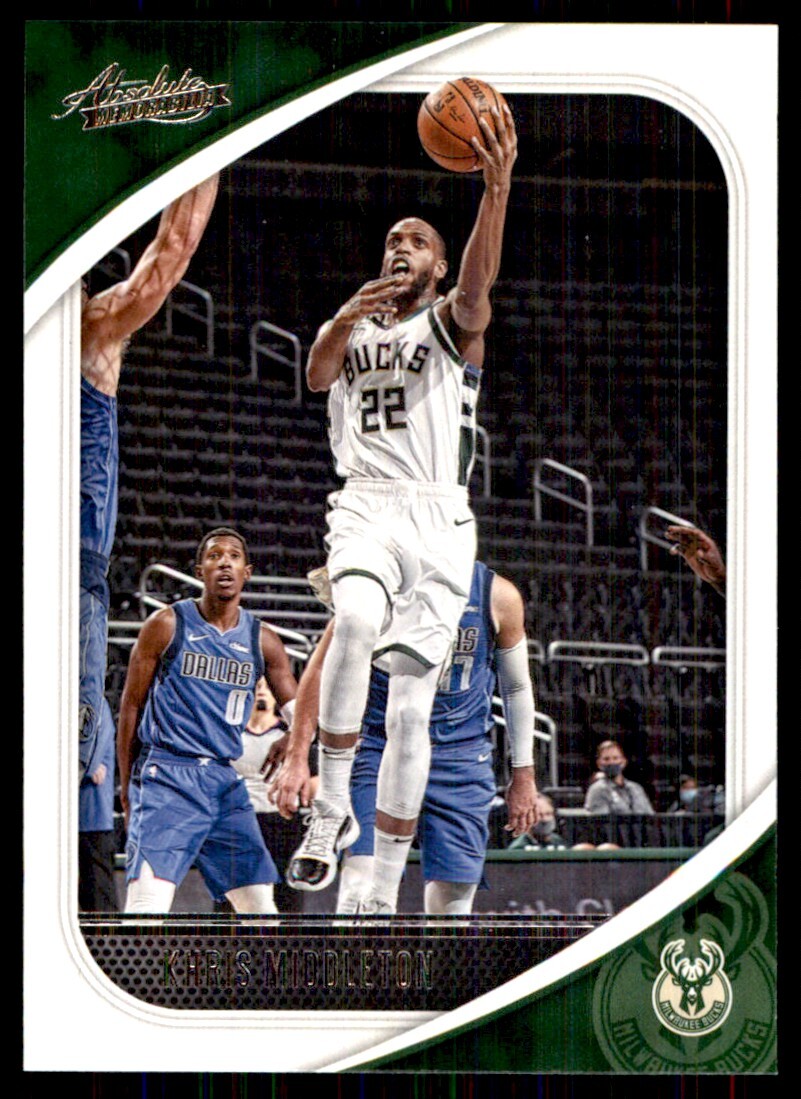 2020-21 Panini Absolute Memorabilia Khris Middleton #56 | eBay