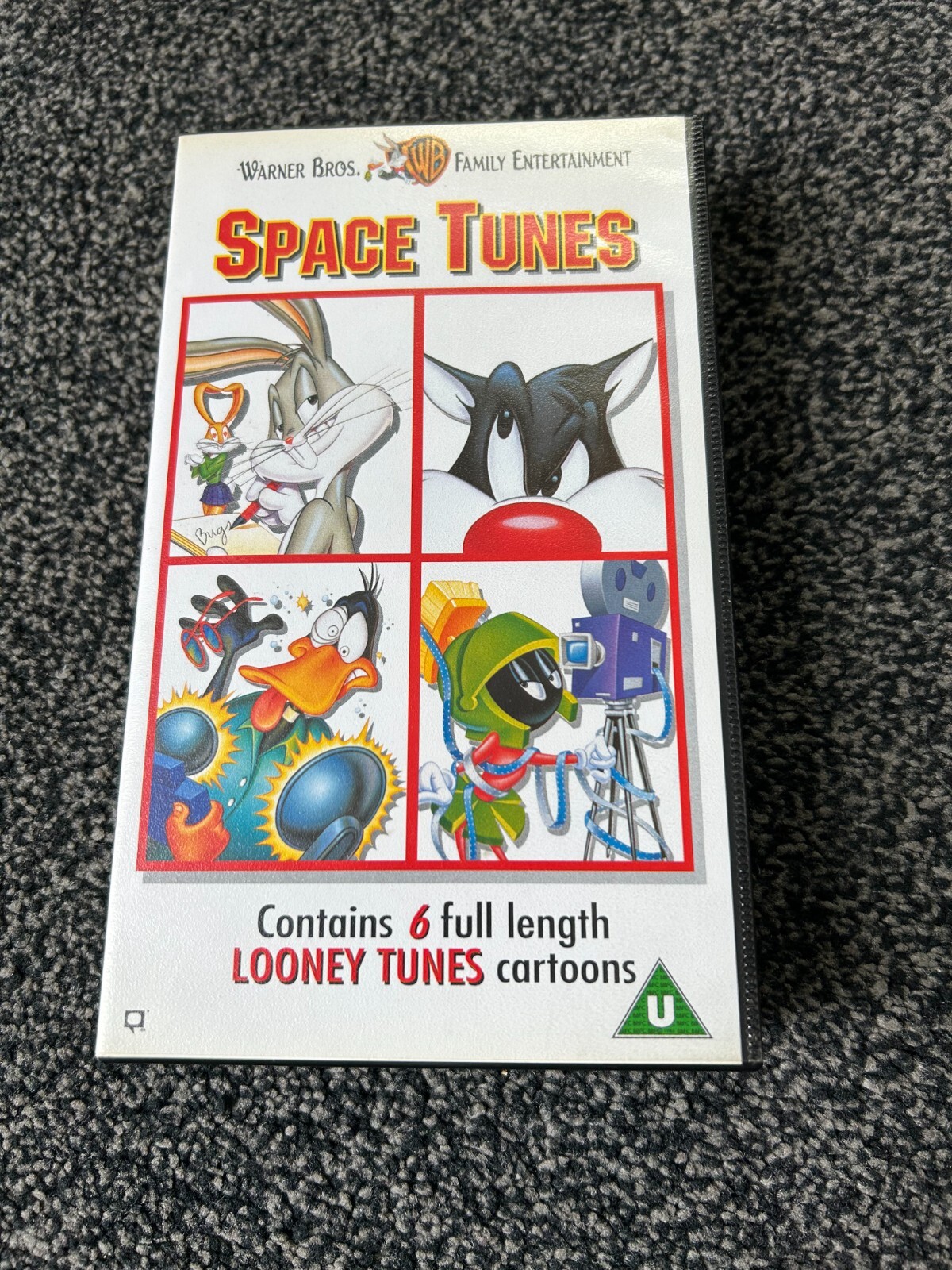 Looney Tunes Space Tunes (VHS, 1997) Video Tape (U) Vintage Warner Bros