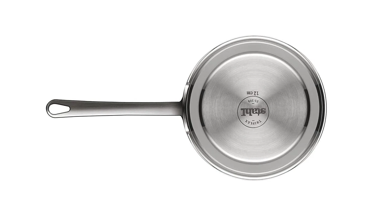 Stahl Triply Stainless Steel Artisan Mini Saucepan 10cm 450 ml