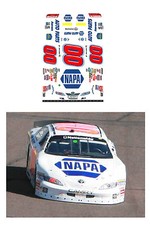 2008 00 NAPA HO scale decal fits AFX Tyco Lifelike