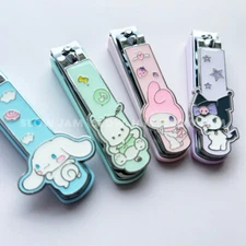 Kuromi My Melody Nail Clipper Cinnamoroll Cute Gift Manicure Pedicure Pochacco