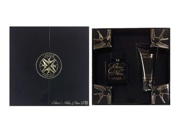LALIQUE - ENCRE NOIRE POUR ELLE EDP 100ML + 100ML Body Lotion Rarität