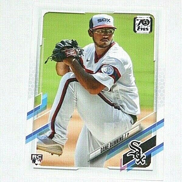 2021 Topps SP Photo Variation #231 Dane Dunning (RC) 
