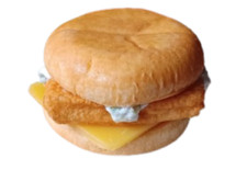 Display Faux Food Prop Fish Filet Sandwich New