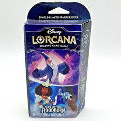 Disney Lorcana: Rise of the Floodborn Amethyst & Steel Starter Deck