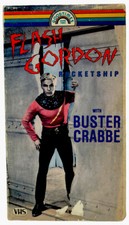 Flash Gordon - Rocketship 1938 VHS Buster Crabbe, Jean Rogers, Vintage Sci-Fi