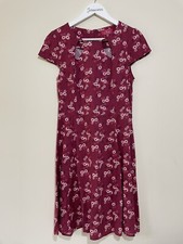 Ness Shelly Dress Strawberry Fields Size 10 Knee Length Tea Dress Wedding Ascot