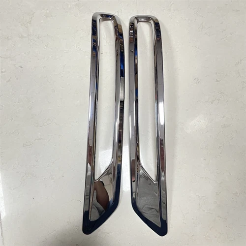 ABS Chrome Rear Fog Light Cover Trim 2pcs for Mitsubishi Outlander 2022-2024 - Picture 5 of 9