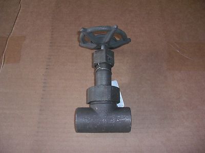 2 VOGT 1/2'' - 800 FORGED STEEL GATE VALVES NPT    NEW OLD STOCK