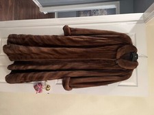 Genuine mink fur coat for women Size S