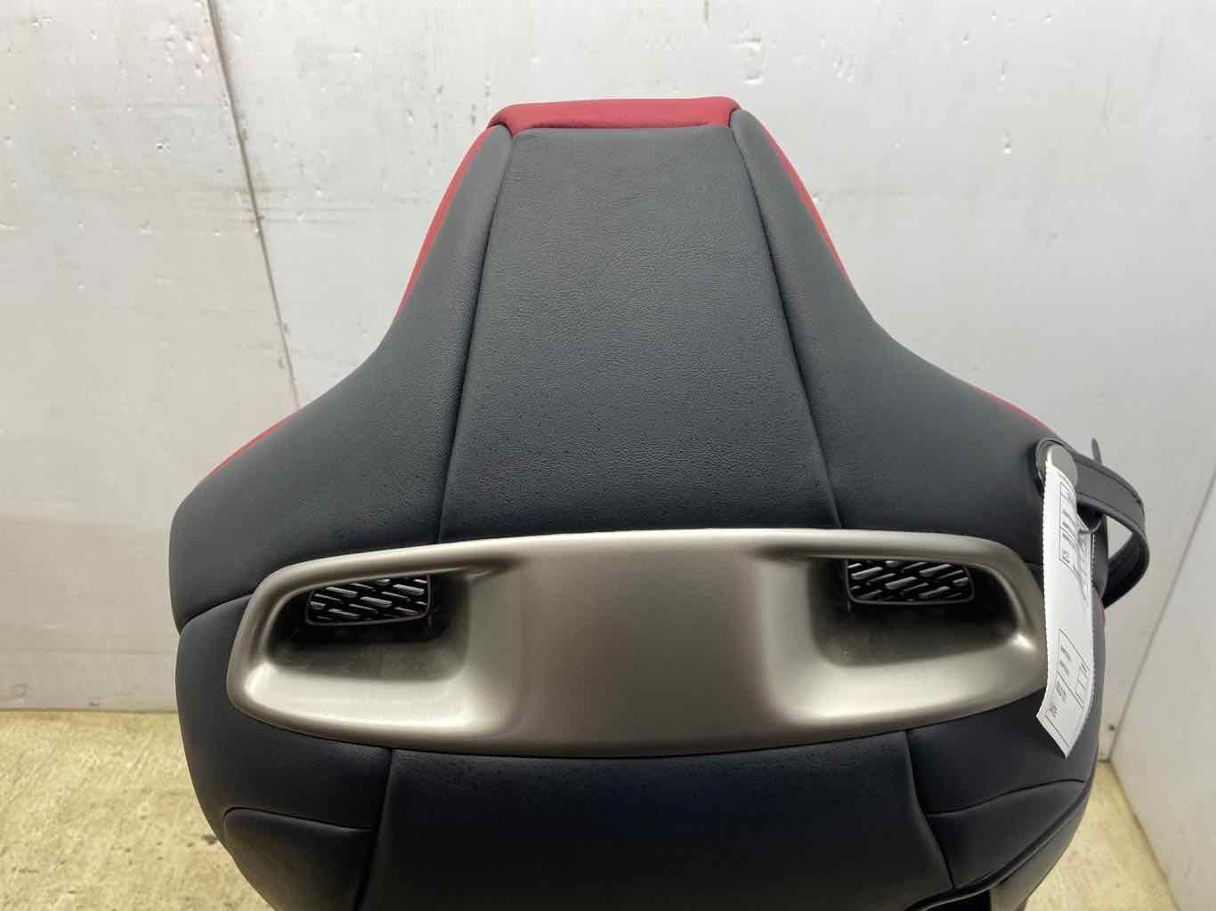 2021 2023 LEXUS RCF RIGHT SEAT BLACK/ RED LEATHER *NO BAG+SCUFFS