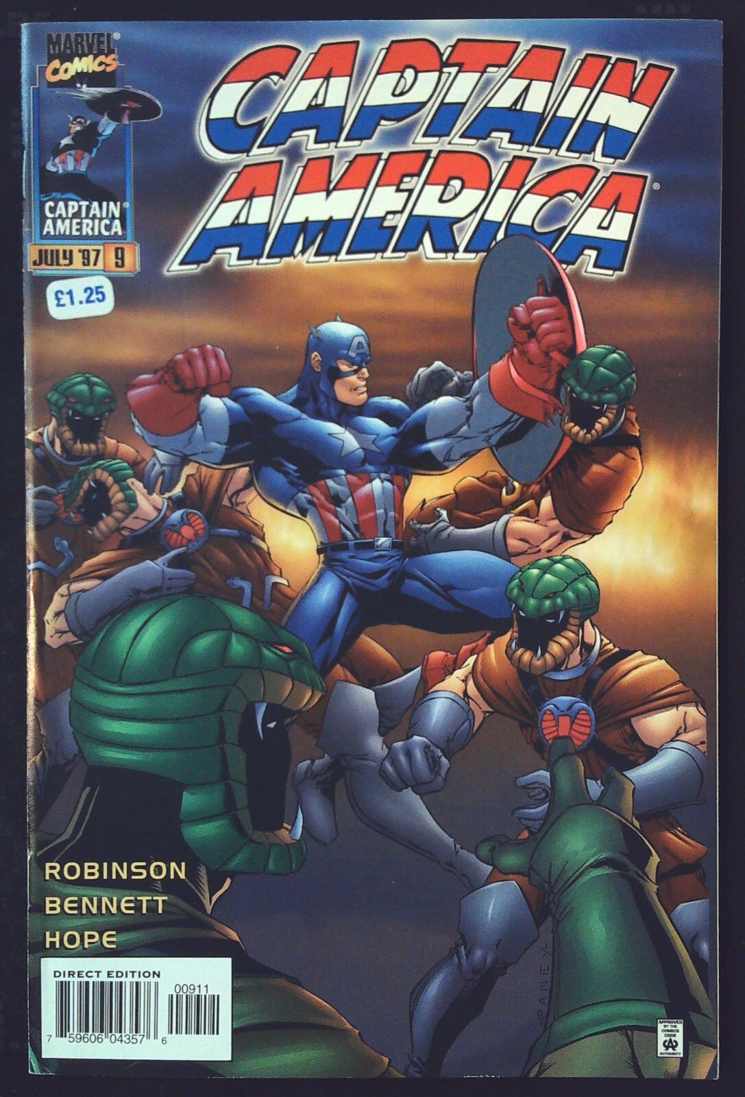 CAPTAIN AMERICA (1996) #9 - Back Issue