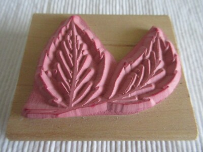 Basteln Färben Gestalten STEMPEL Blumen Zweig Just for Fun ca 6 x 5,5 x 2 cm NEU