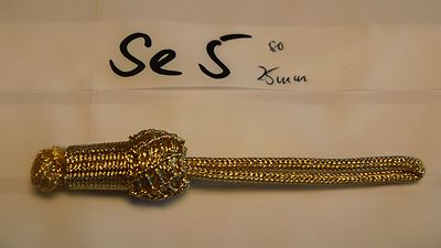 Schützen Eichel für Schützenschnur golden ca 25mm 2Stück (SE5)(je3,00)