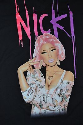 Nicki Minaj Juniors V Neck T-Shirt Brand New with Tags  