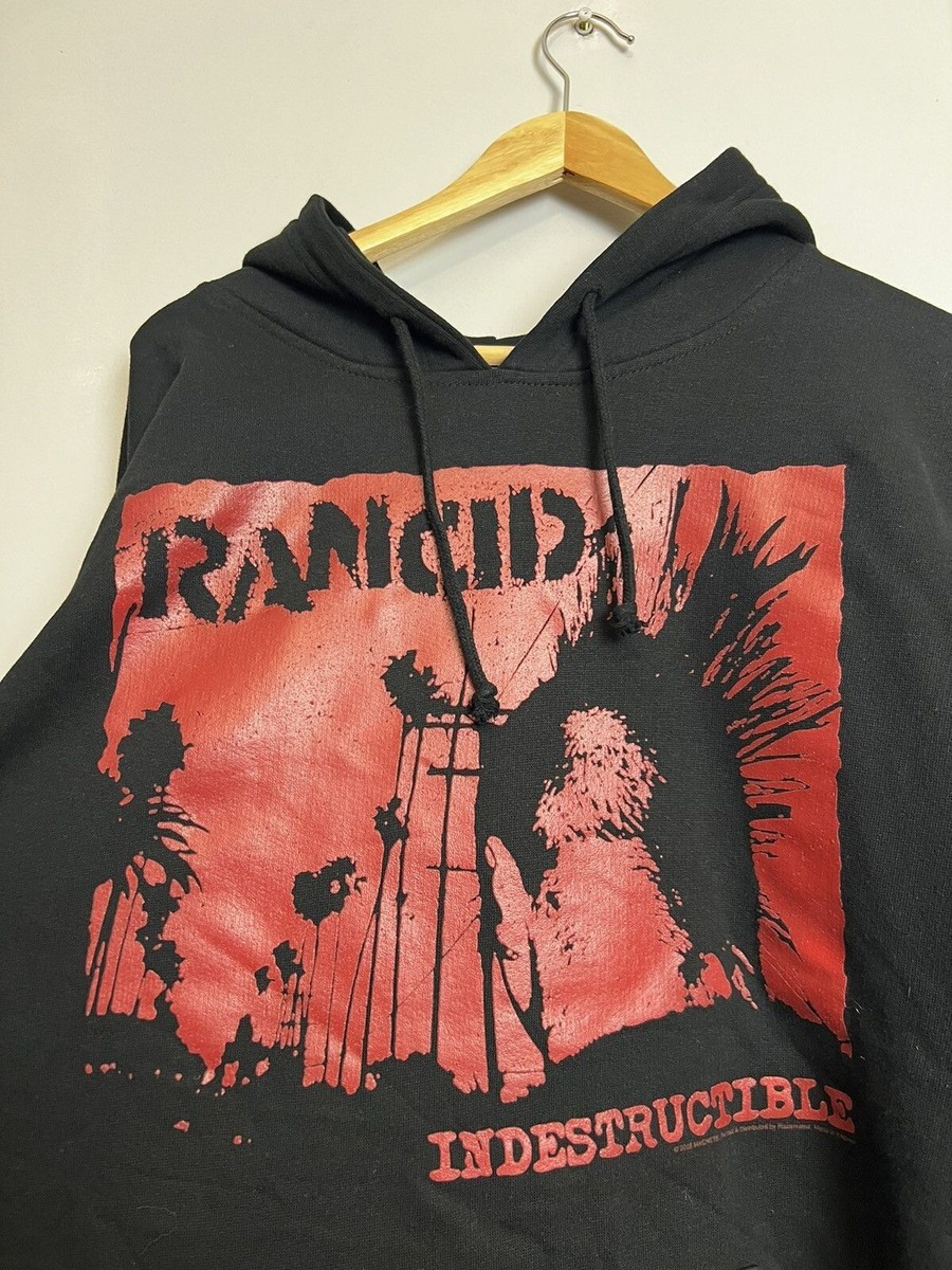 00s Rancid ブラック フーディー Lサイズ