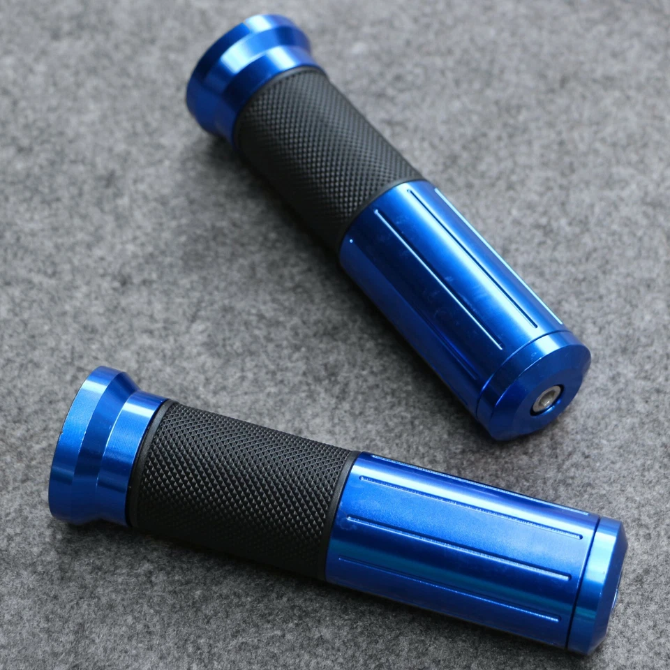 7/8" Handle Bar Hand Grips Fit For Yamaha FZ1 FZ6 YZF600/1000 R1 R6 TMAX MT XJ - Imagem 3 de 4