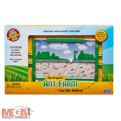 Uncle Milton's Ant Farm pädagogisches Jungen Mädchen Spaß interaktives Natur Kinder Spielzeug 