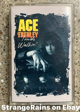 Ace Frehley - Trouble Walkin' - Cassette - Kiss Spaceman 1989 Vintage Hard Rock