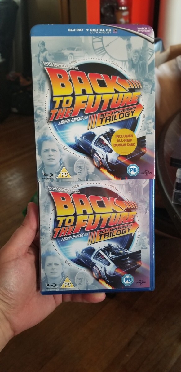 Back to the Future: 30th Anniversary Trilogy (Blu-ray) SEALED WITH