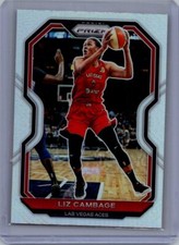 2021 Panini Prizm WNBA #77 Liz Cambage Prizms Silver