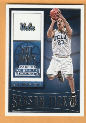 Matt Barnes UCLA Bruins 2015-16 Contenders Draft Picks #69